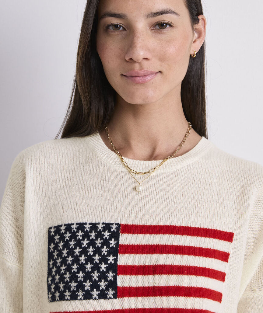 Seaspun Cashmere Flag Sweater