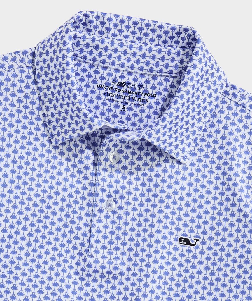 Boys' Printed Sankaty Performance Polo
