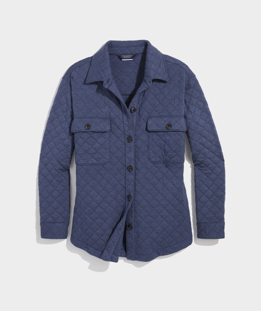 Quilted Dreamcloth® Shirt Jacket