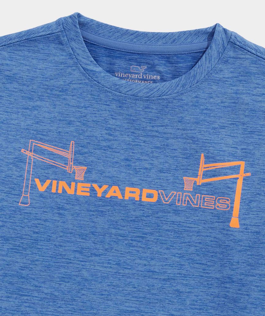 Boys' Basketball Hoop Short-Sleeve Harbor Performance Tee