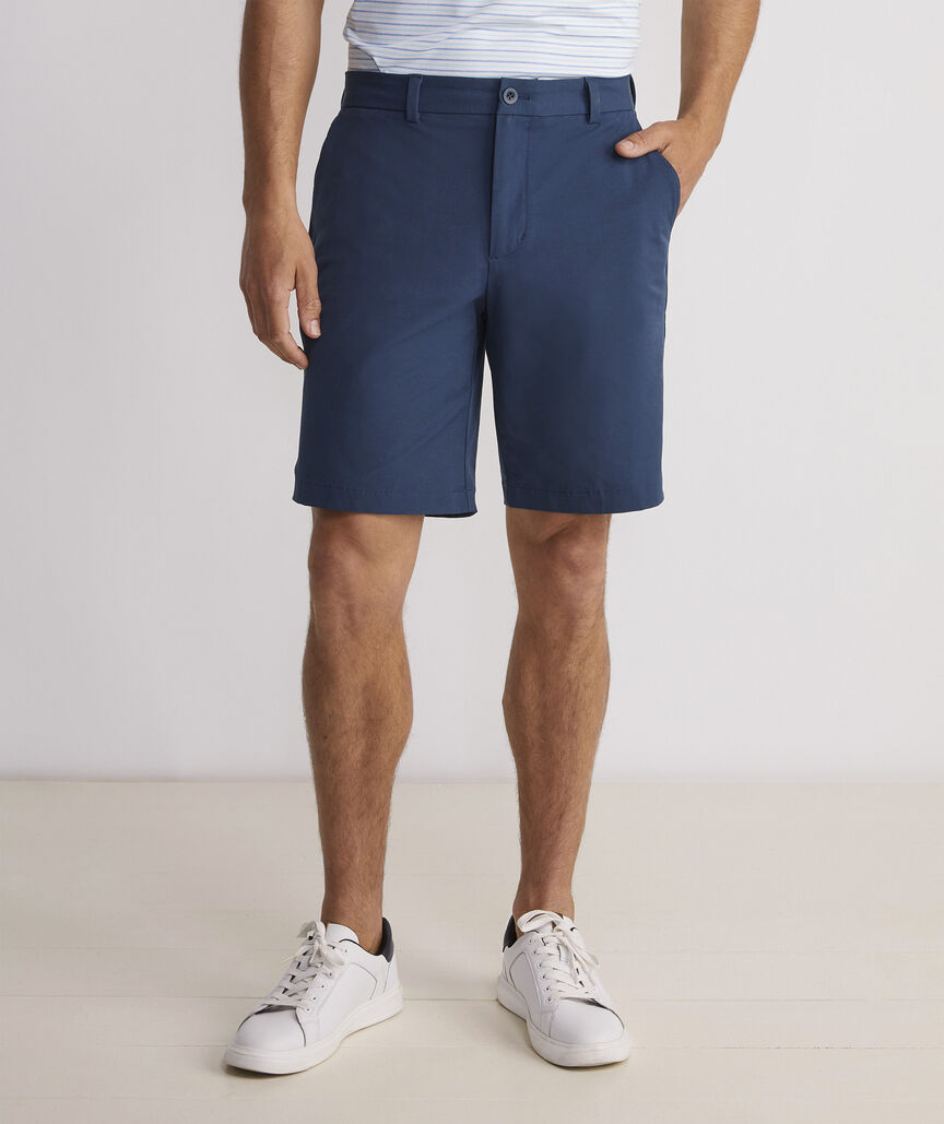 Shop 9 Inch On-The-Go Performance Shorts at vineyard vines