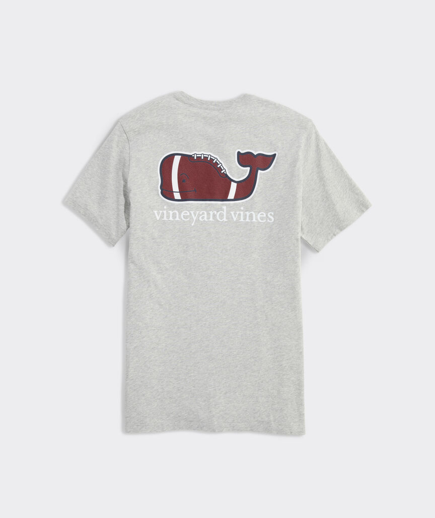 Football Whale Short-Sleeve Pocket Tee