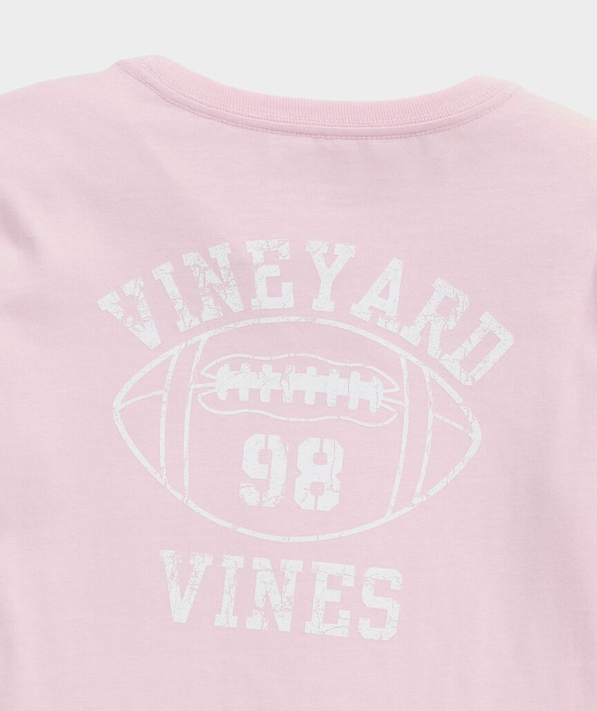 Girls' VV 98 Football Long-Sleeve Pocket Tee