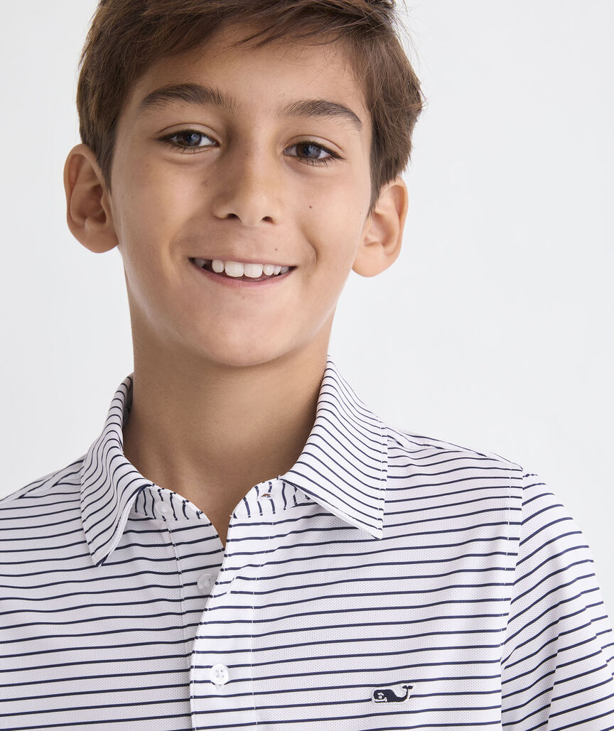 Boys' Performance Air Tech Polo