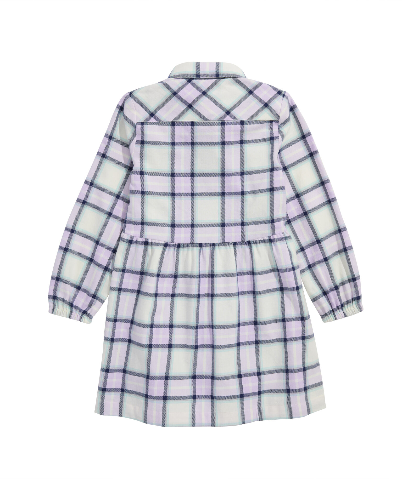 OUTLET Girls' Flannel Plaid Dress