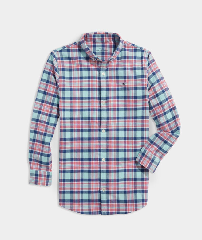Boys' Flannel Plaid Shirt
