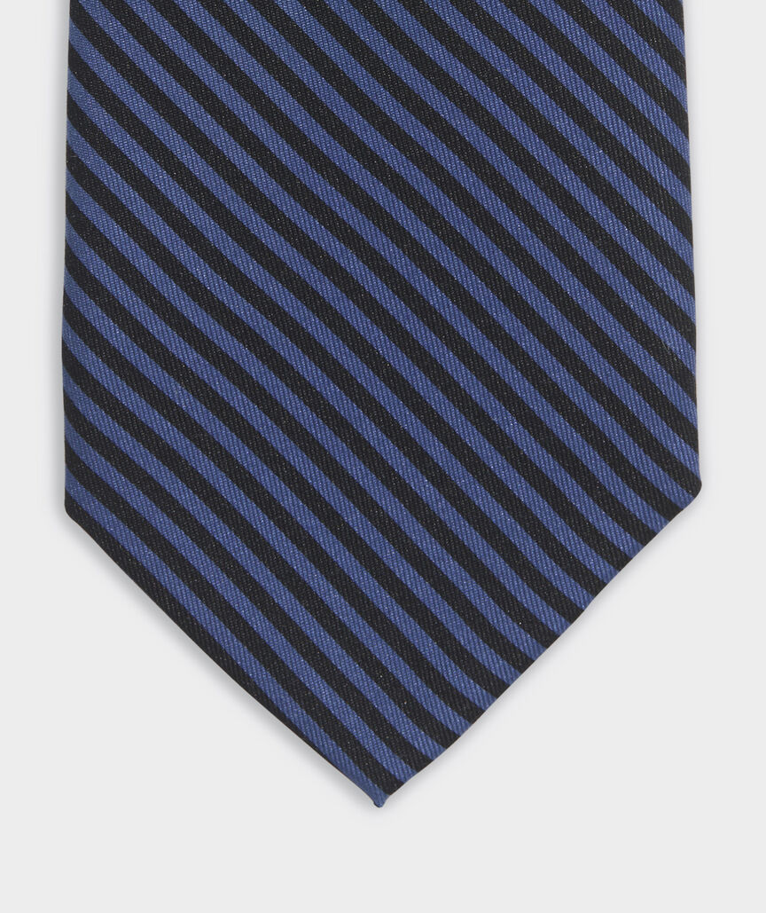 Striped Printed Tie