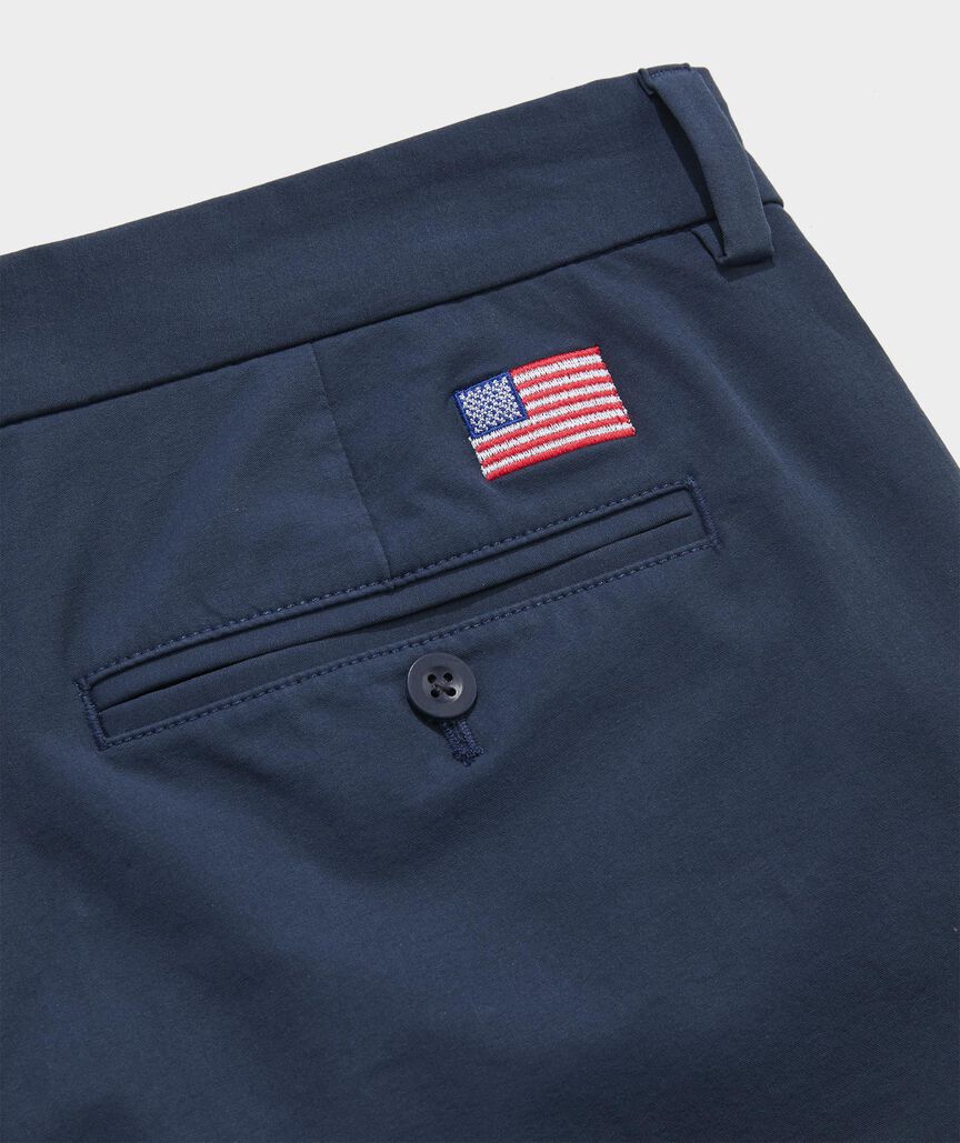 American Flag Performance 7 Inch On-The-Go Shorts