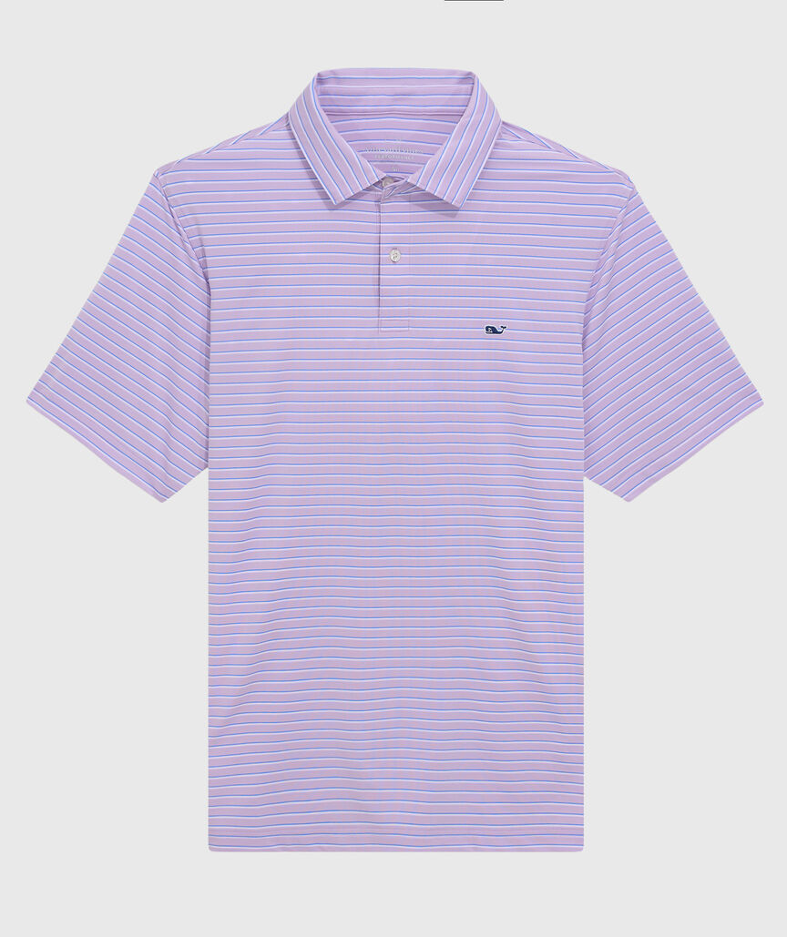 OUTLET Stripe Performance Polo