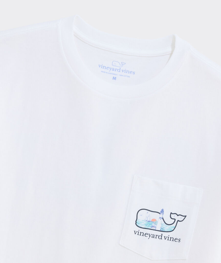 Keys Scene Whale Short-Sleeve Pocket Tee