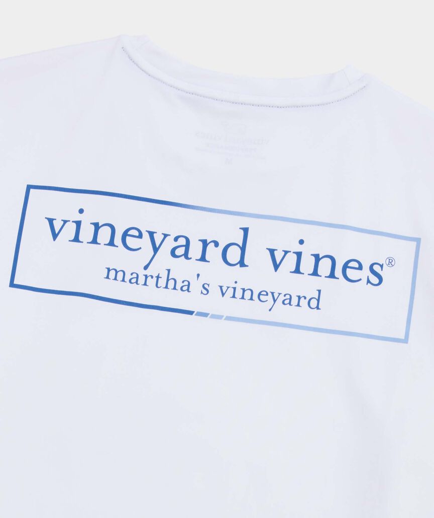 Harbor Logo Box Short-Sleeve Harbor Performance Tee