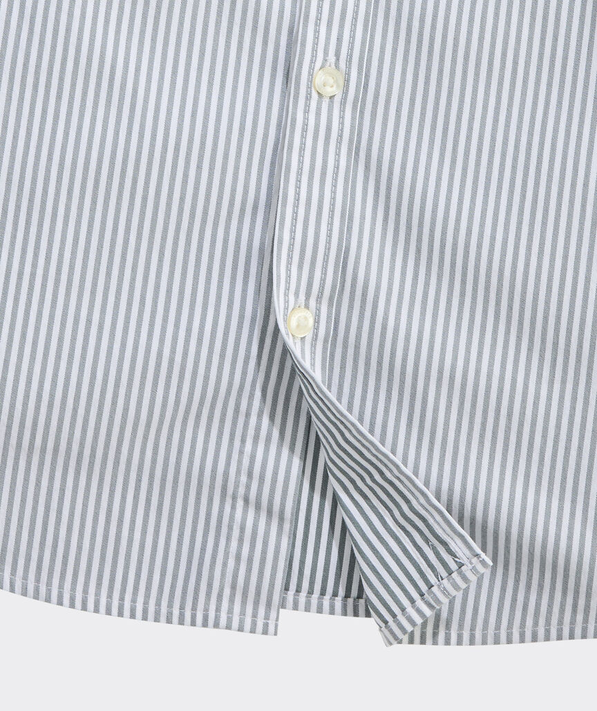 Boys' Performance Cotton Admiral Stripe Shirt