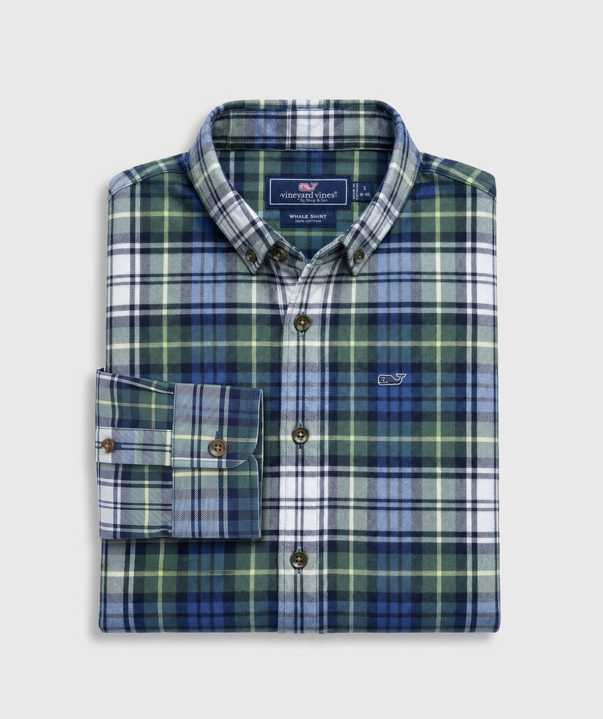 OUTLET Boys' Flannel Plaid Shirt