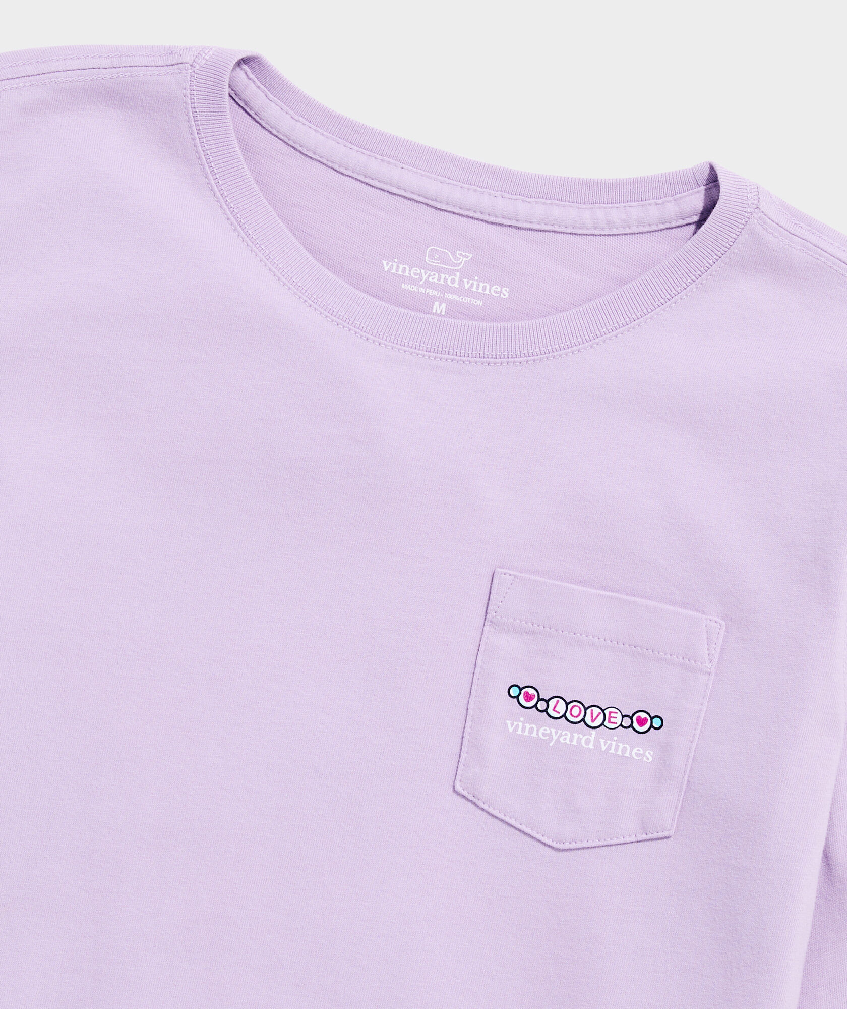 Girls' Pop Star Glitter Whale Long-Sleeve Pocket Tee