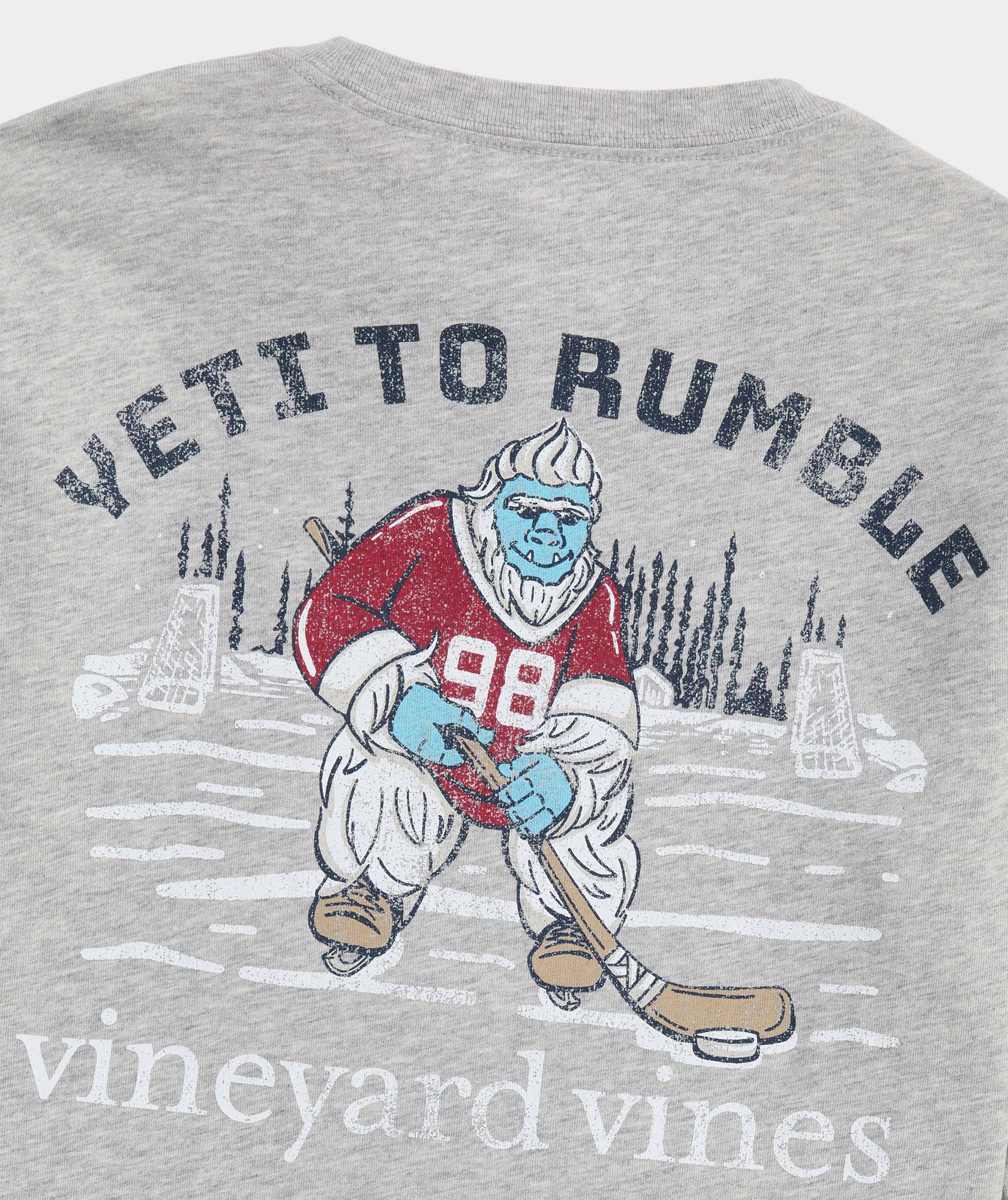 Boys' Yeti To Rumble Long-Sleeve Pocket Tee