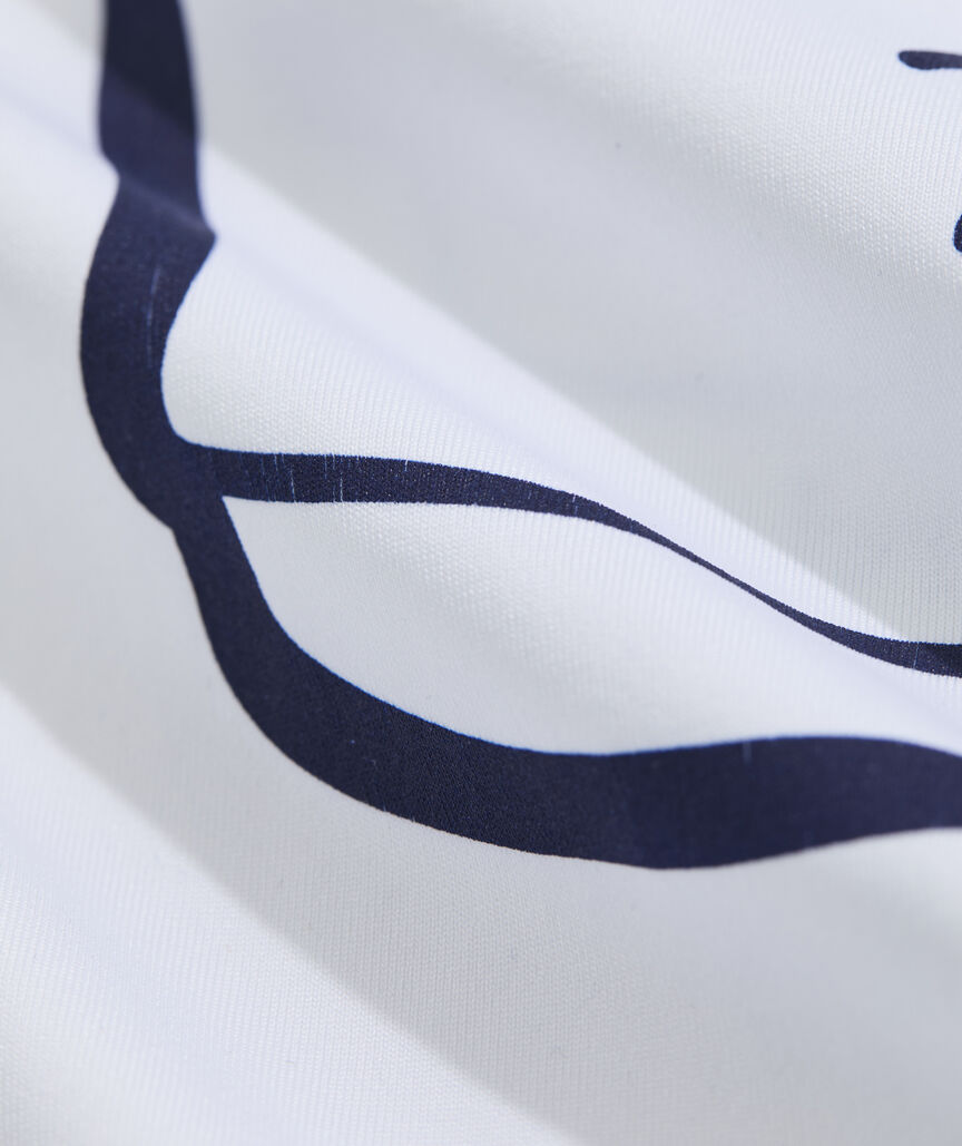 Performance Burgee Whale Long-Sleevee Harbor Tee