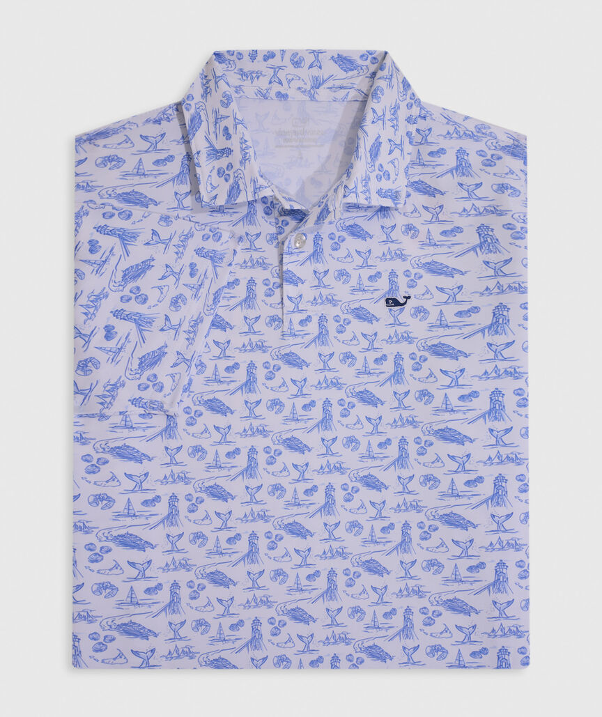 OUTLET Boys' Performance Nantucket Icons Polo