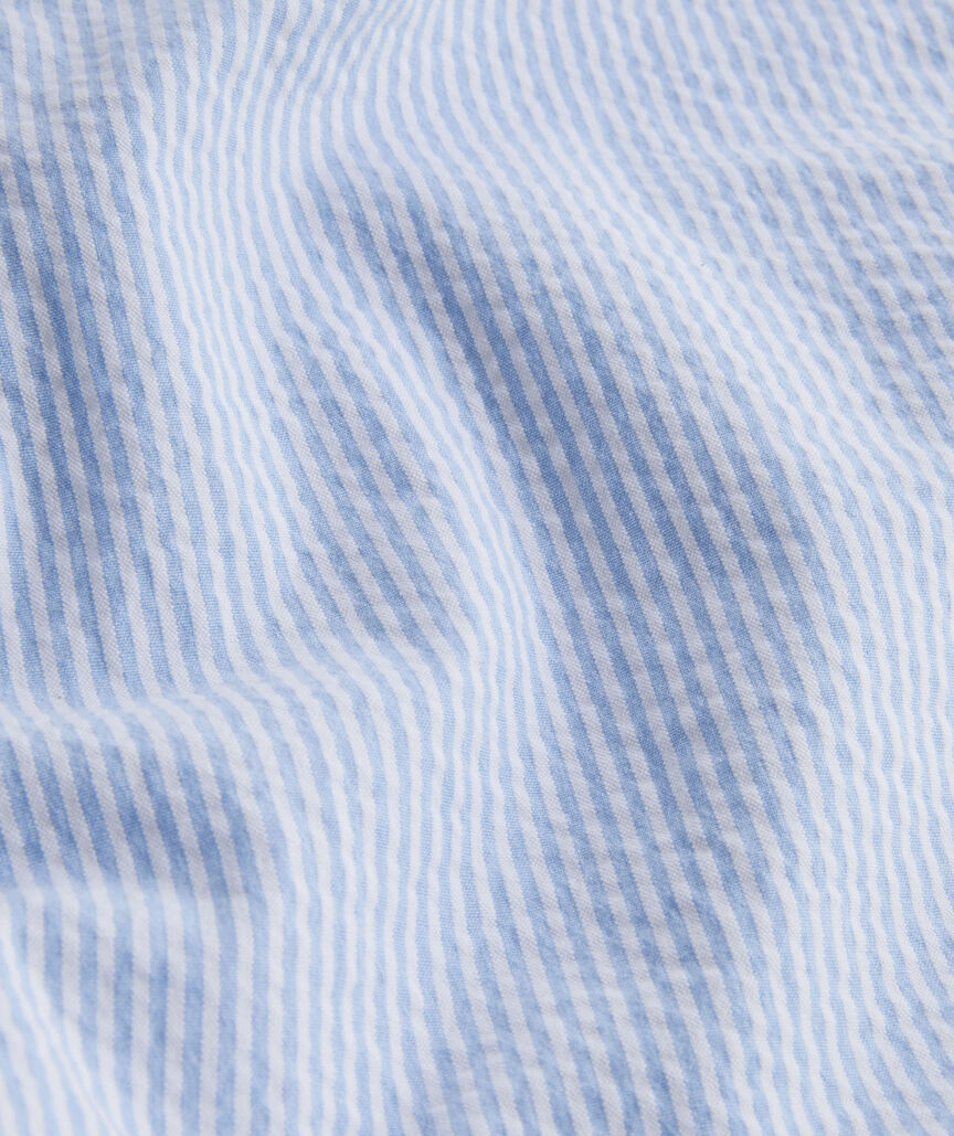 Kentucky Derby 9 Inch Seersucker Stretch Breaker Shorts