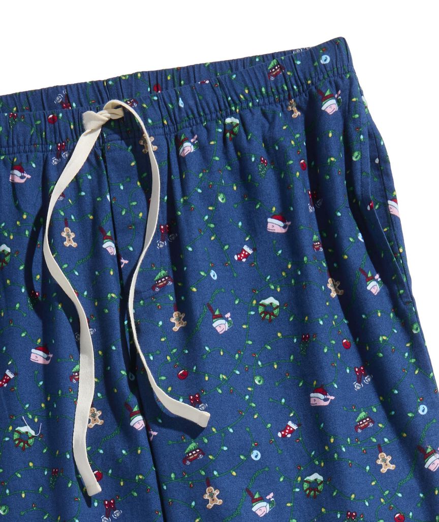 OUTLET Holiday Whales & Lights Lounge Pants