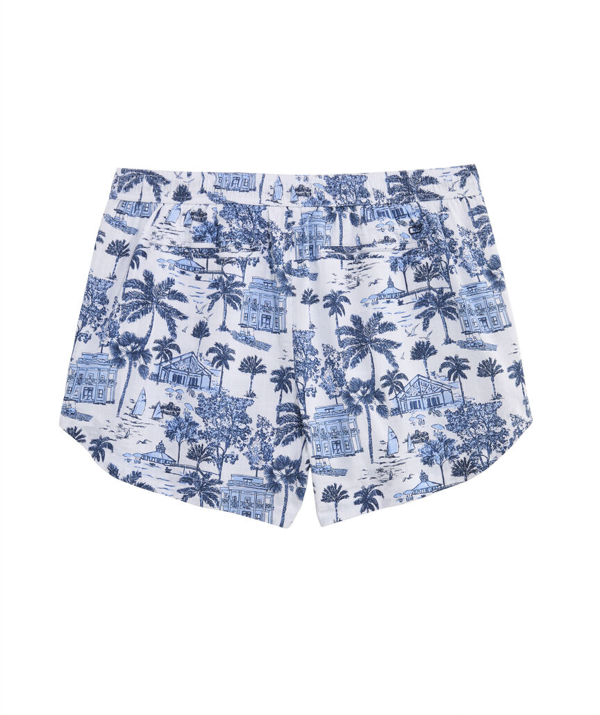 OUTLET Print Pull On Short