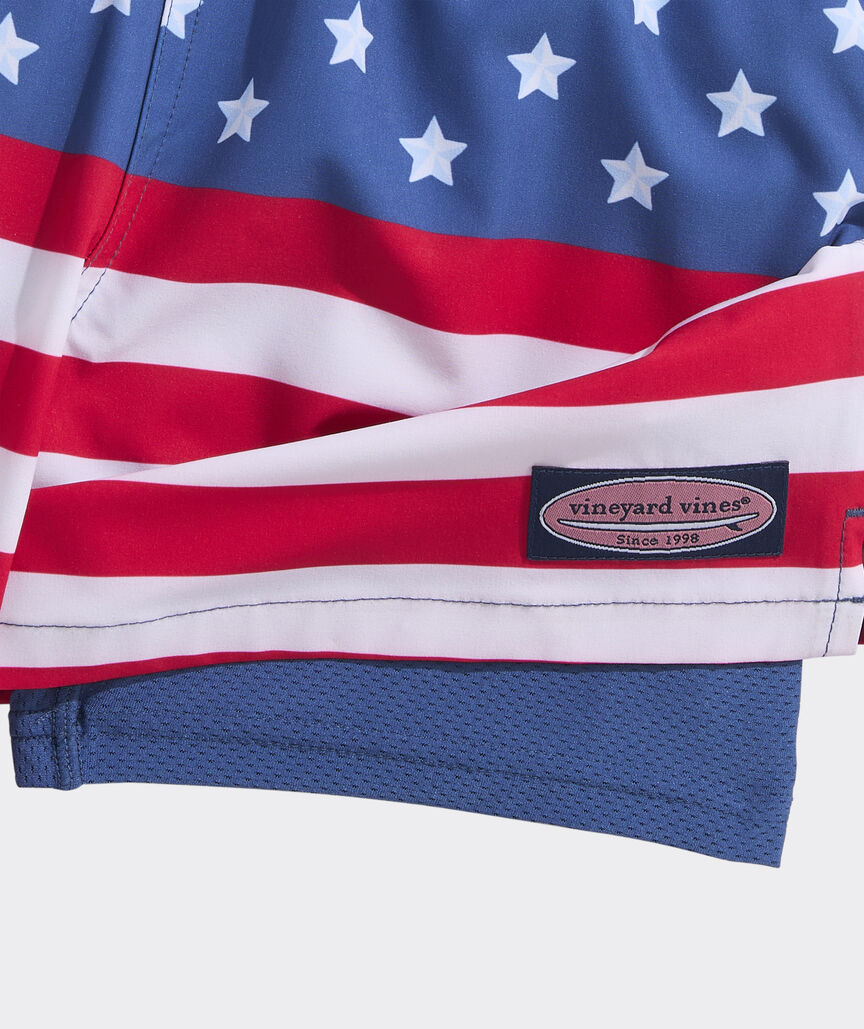 Boys' Short Liner Chappy Swim Trunks