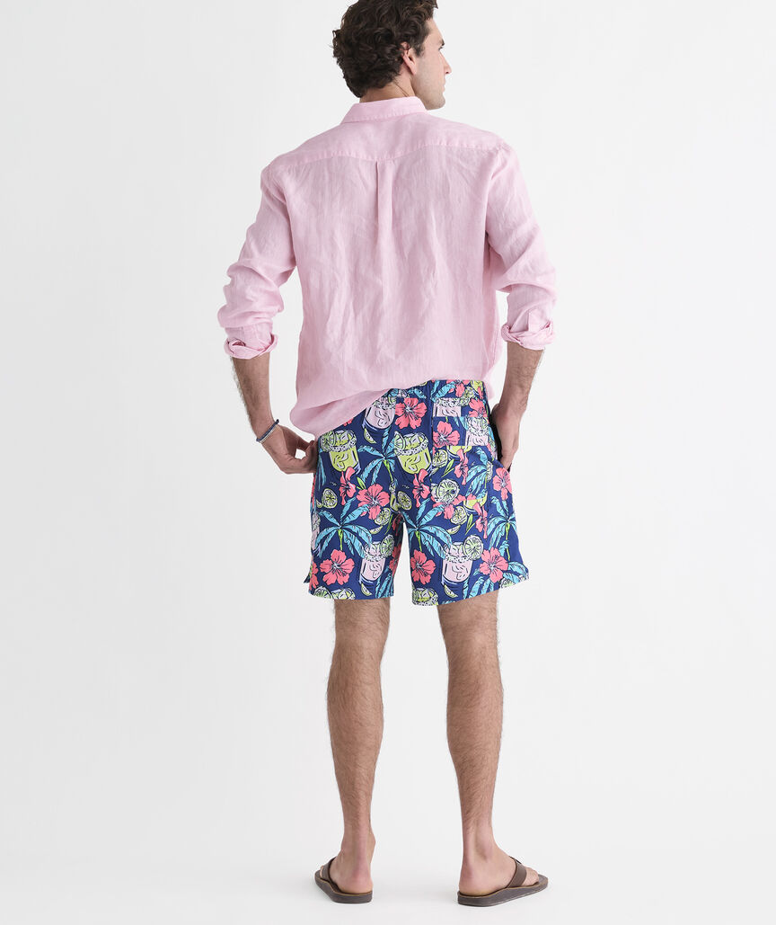 7 Inch Short Liner Chappy Swim Trunks