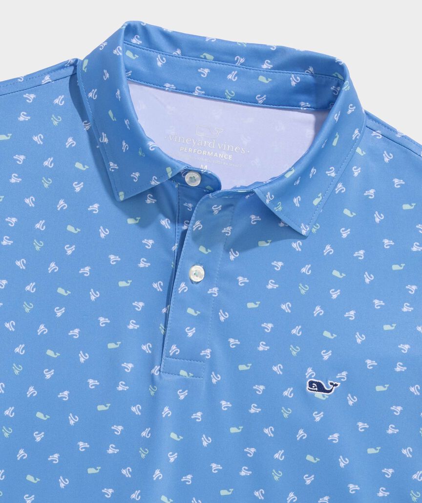 OUTLET Fly Toss Performance Polo