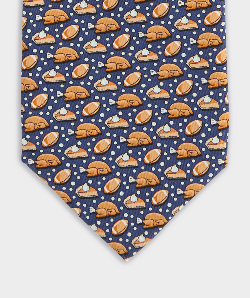 Gobble Grub Game Silk Tie