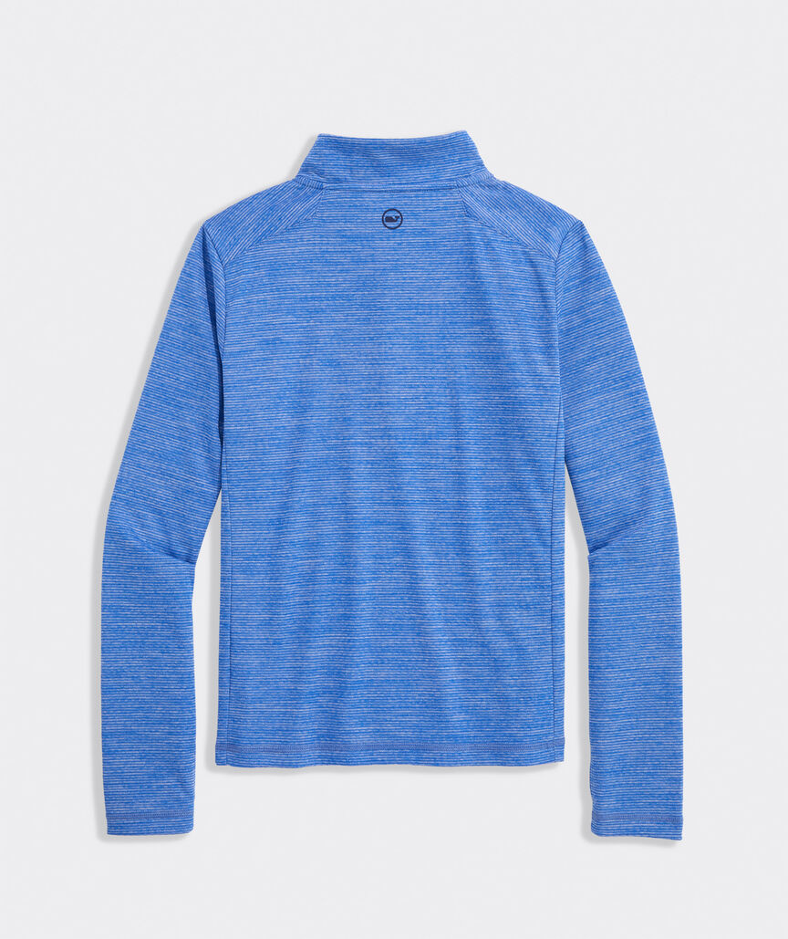 Boys' Breton Stripe Saltwater Quarter-Zip