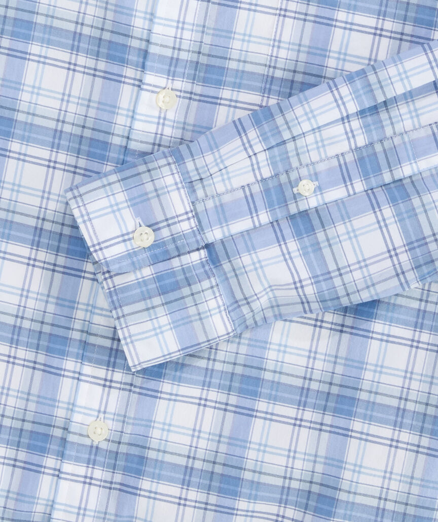 Performance Cotton Seven Mile Plaid Shirt