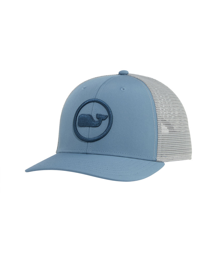 OUTLET Whale Dot Performance Trucker Hat