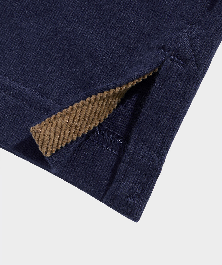 Corduroy Collar Rugby Shirt