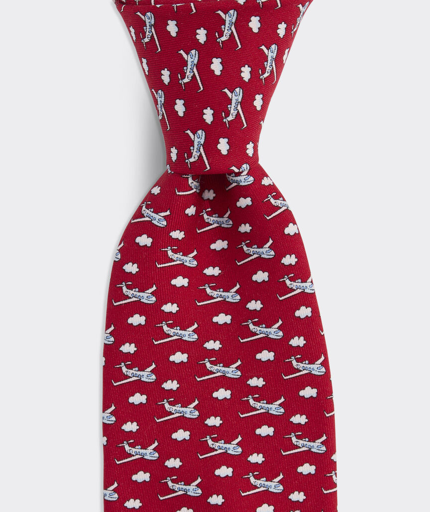 Boys' Airplanes Silk Tie