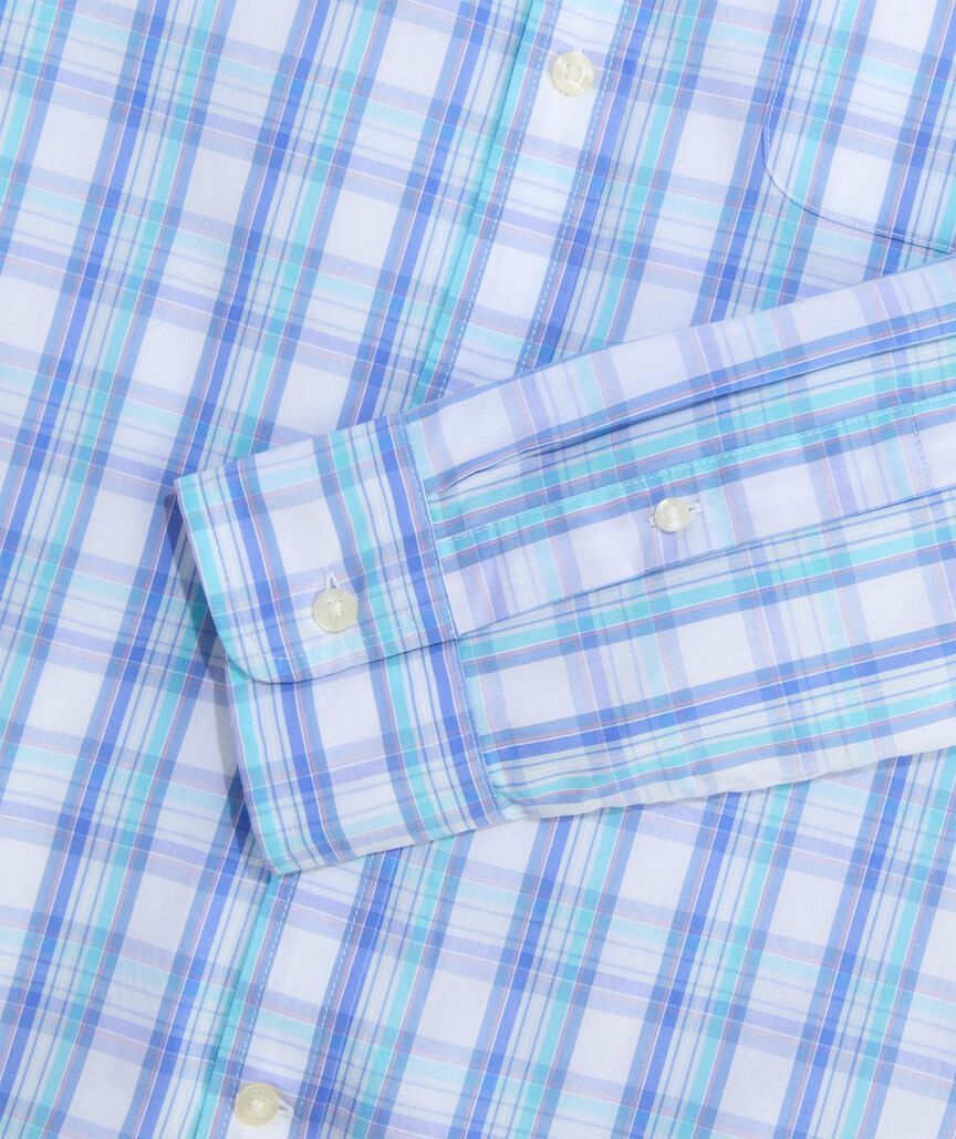 Tipsy Turtle Plaid Perfect Wash Poplin Shirt