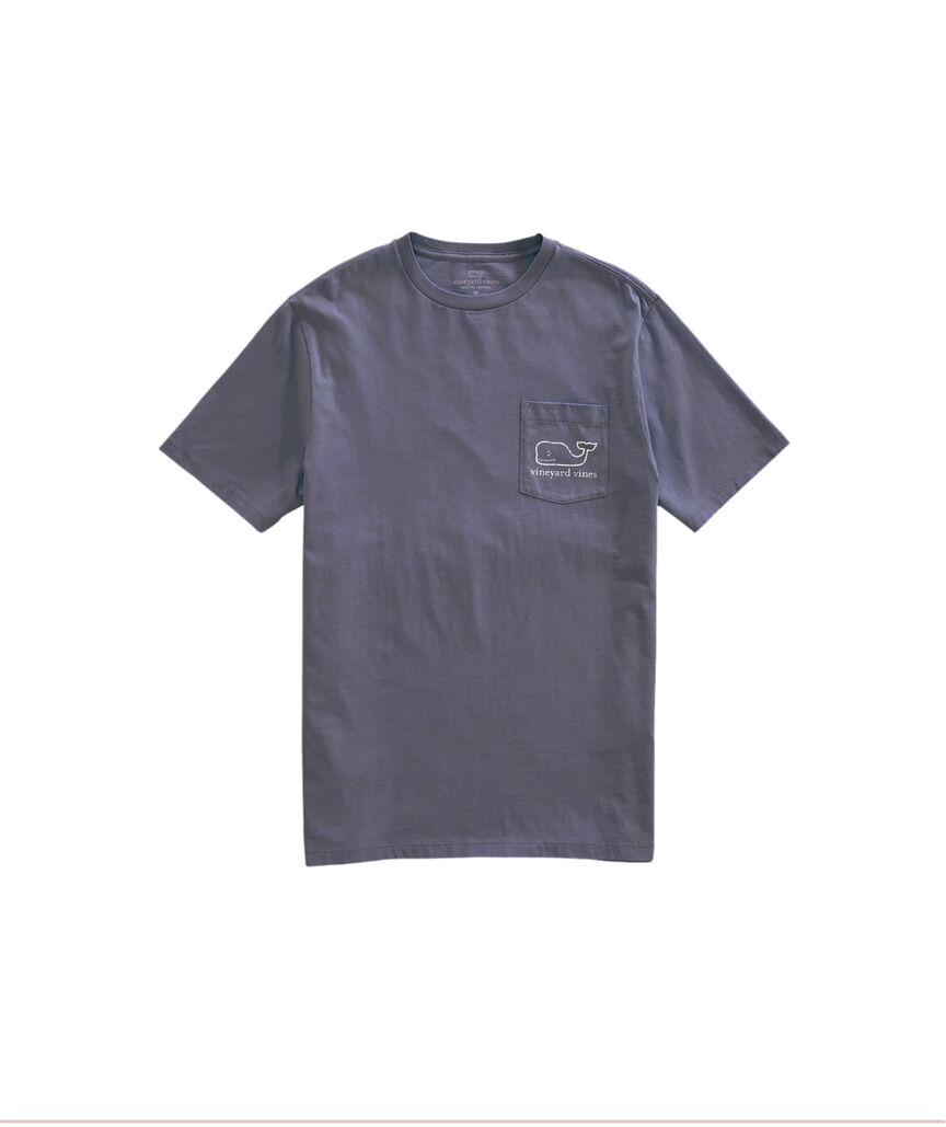 Outlet Vintage Whale Pocket T-Shirt