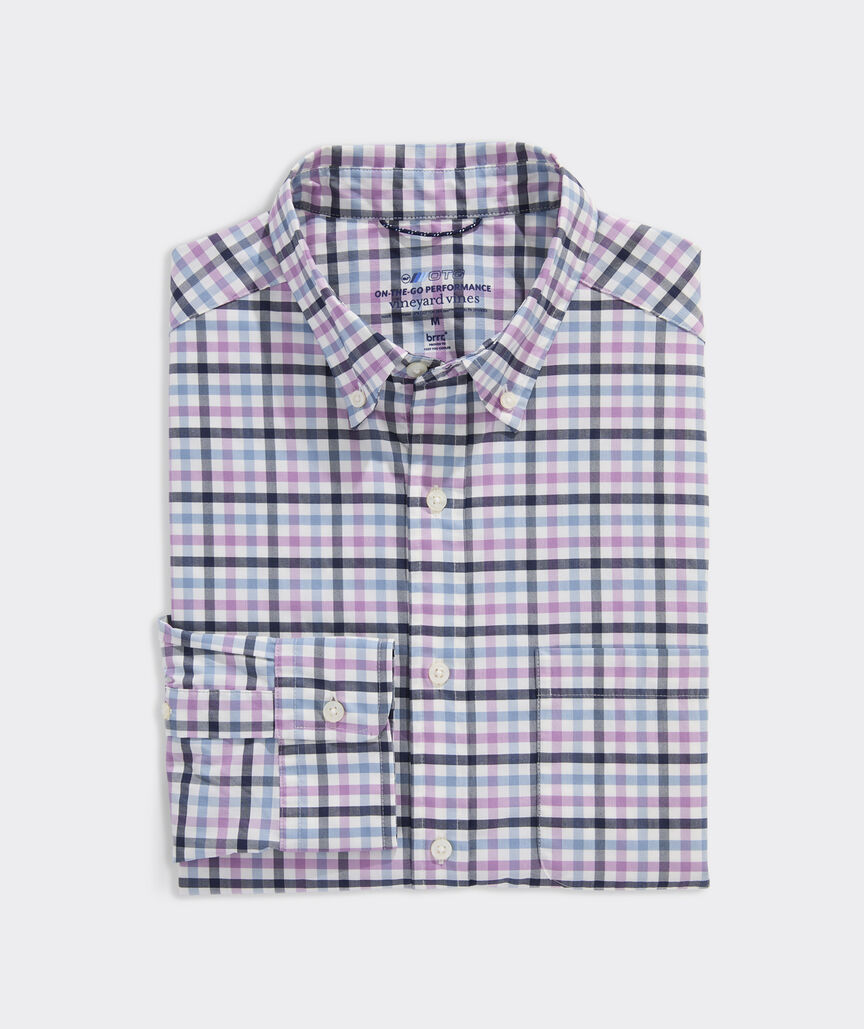 Tattersall Performance Cotton Shirt