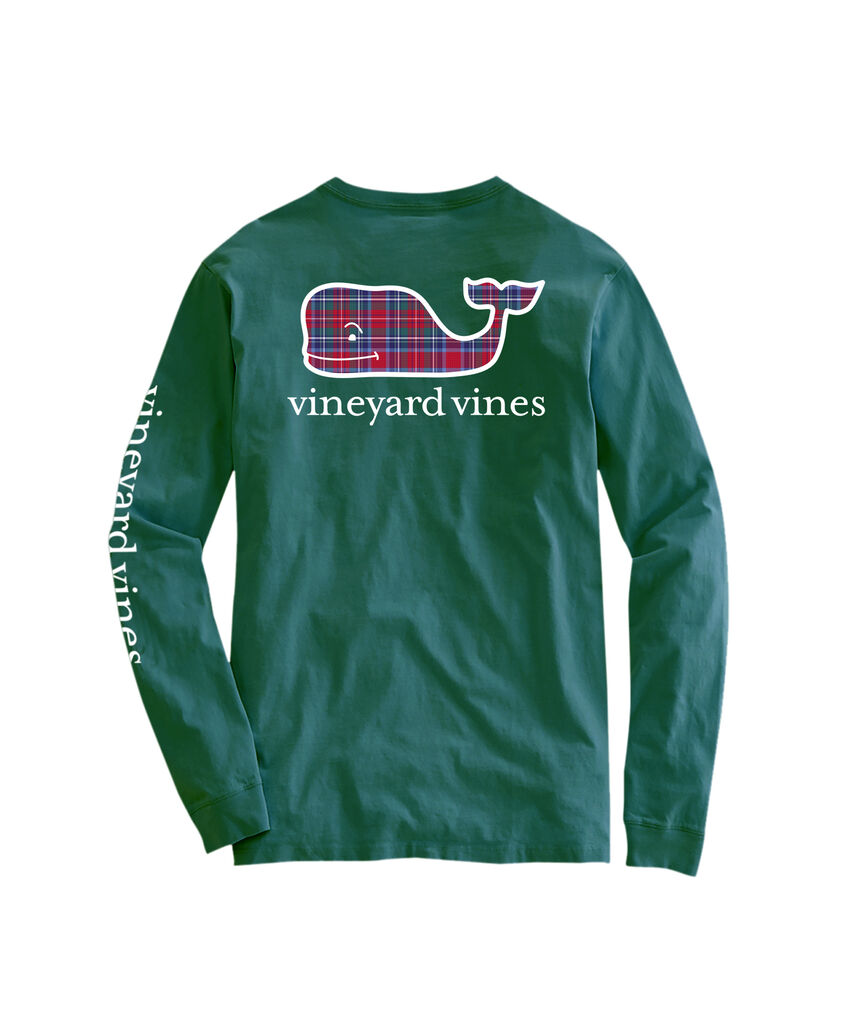 OUTLET Yuletide Whale Long-Sleeve Pocket Tee