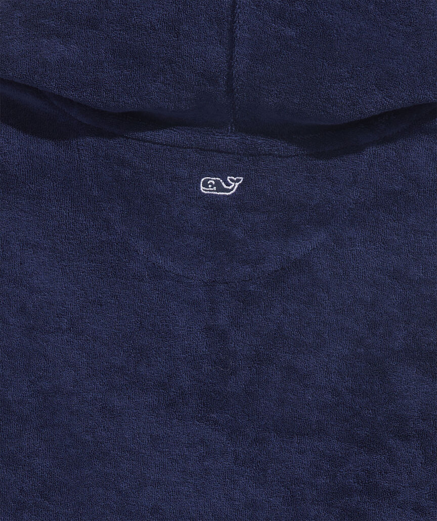 Shop Girls' Terry Towel Hoodie at vineyard vines