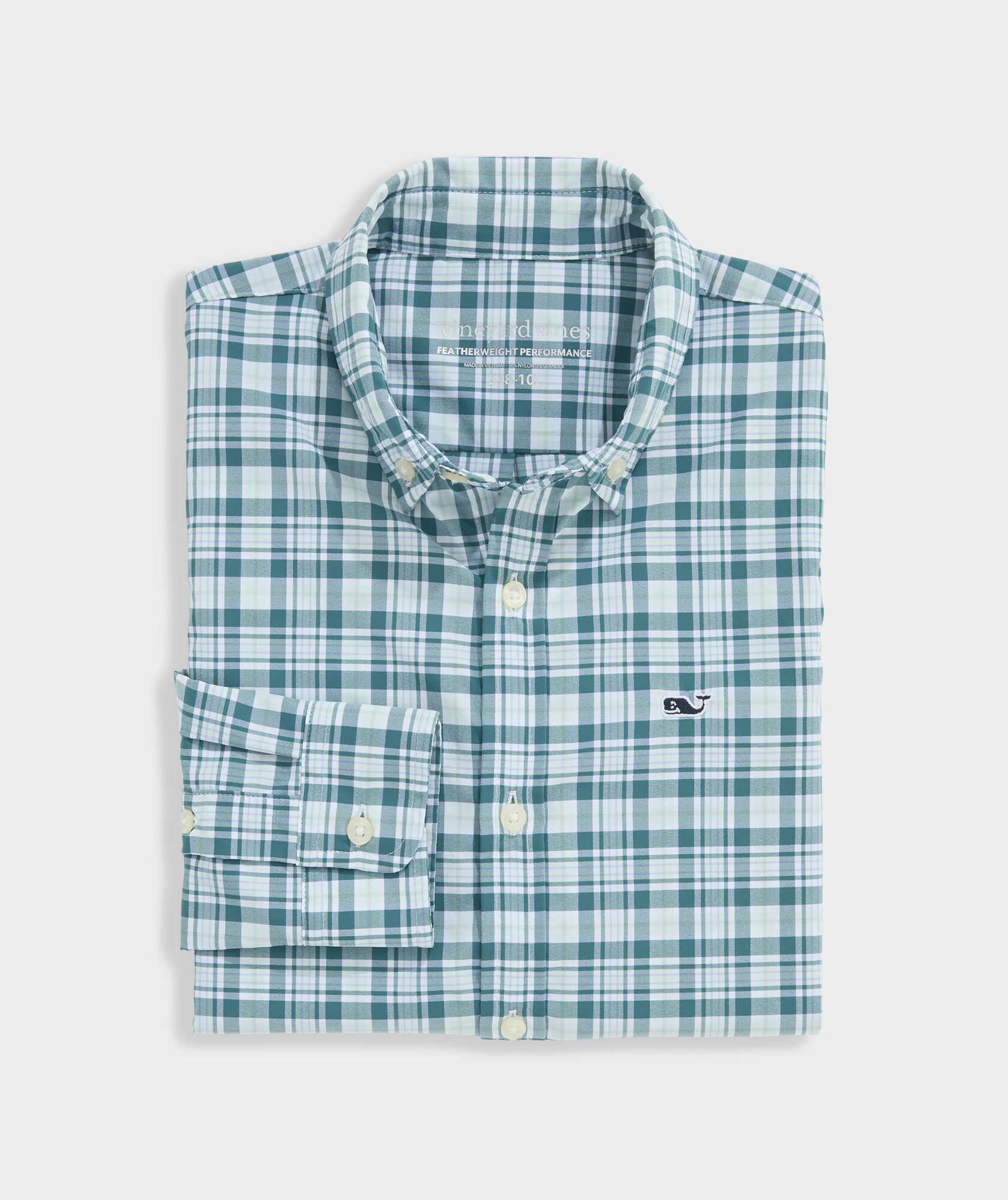 Boys' Performance Plaid Featherweight Shirt
