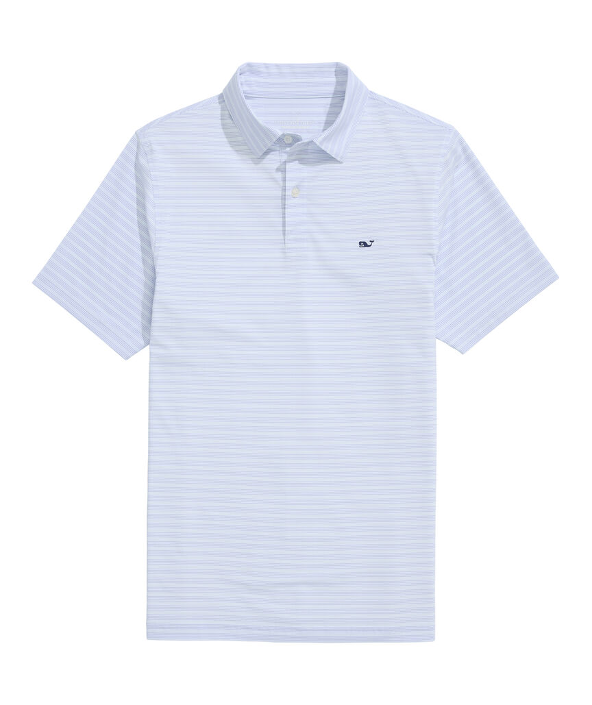 OUTLET St. Jean Stripe Performance Polo