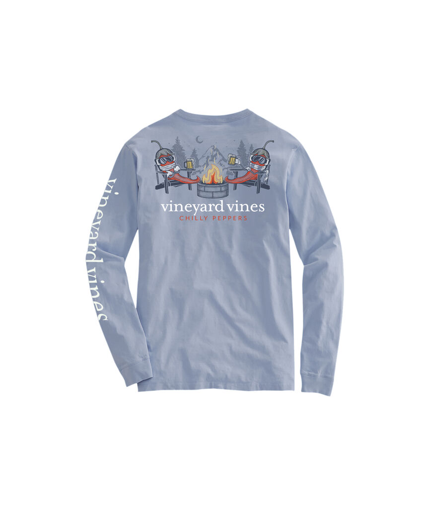 OUTLET Chilly Peppers Long-Sleeve Pocket Tee