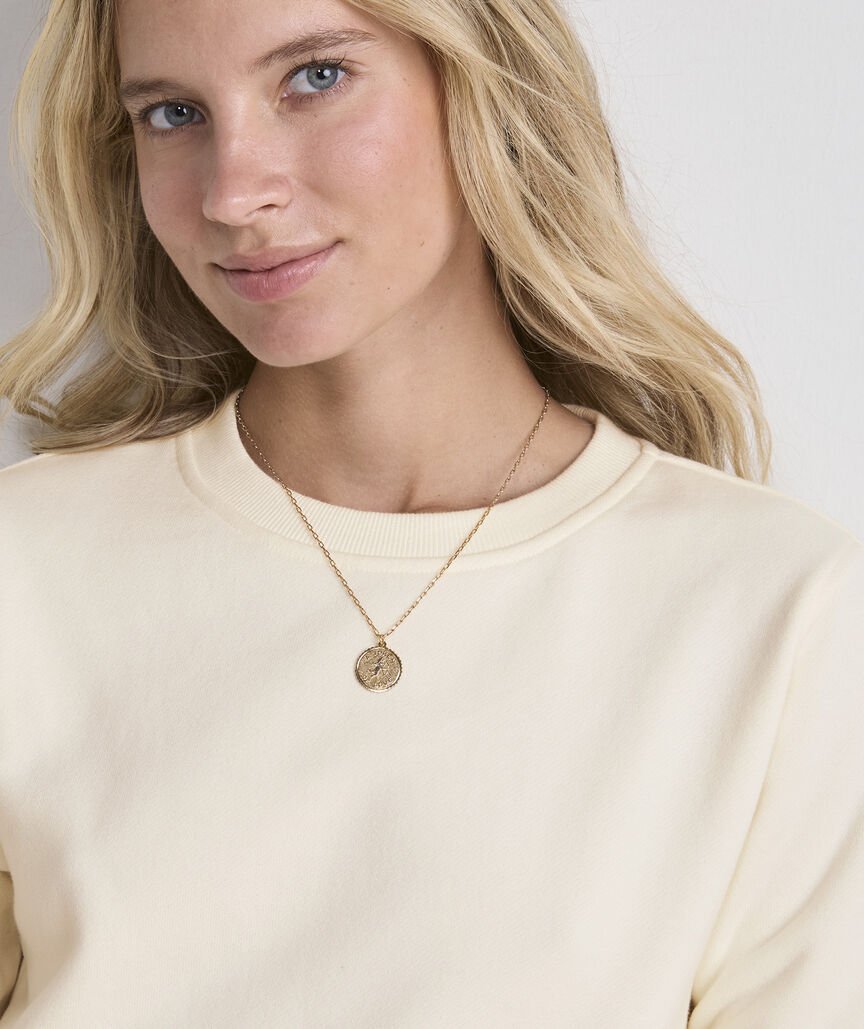 Surf Terry Long-Sleeve Dress