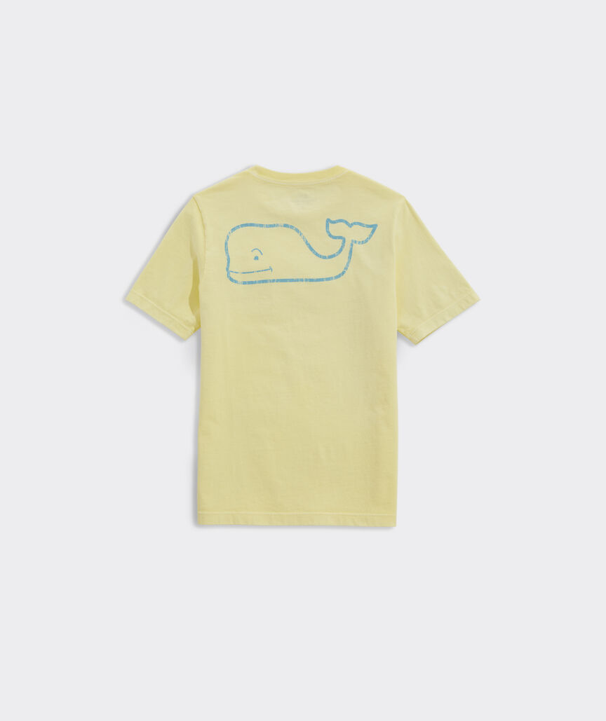 Boys' Glow-In-The-Dark Vintage Whale Short-Sleeve Pocket Tee