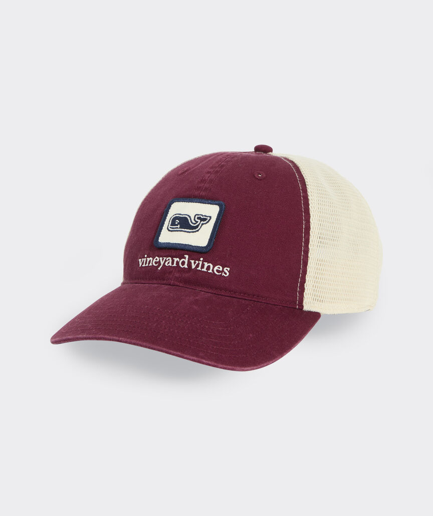 vineyard vines Whale Patch Trucker Hat