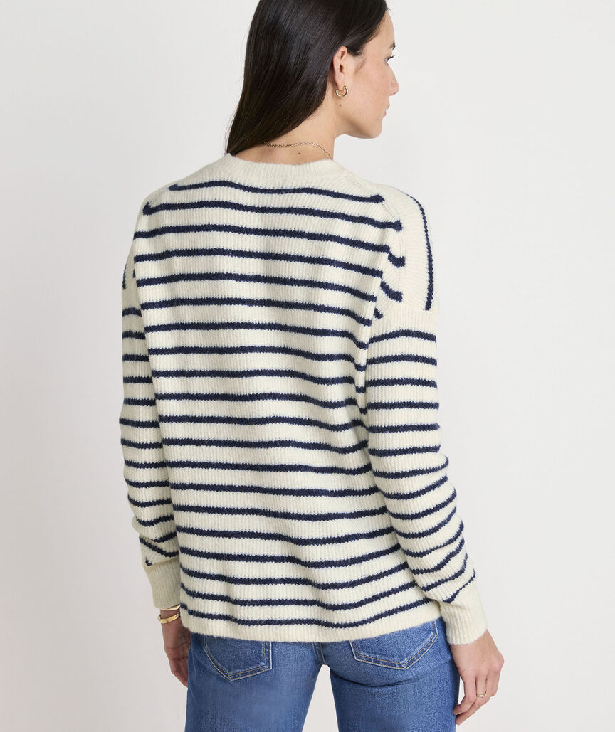Ribbed Crewneck Sweater