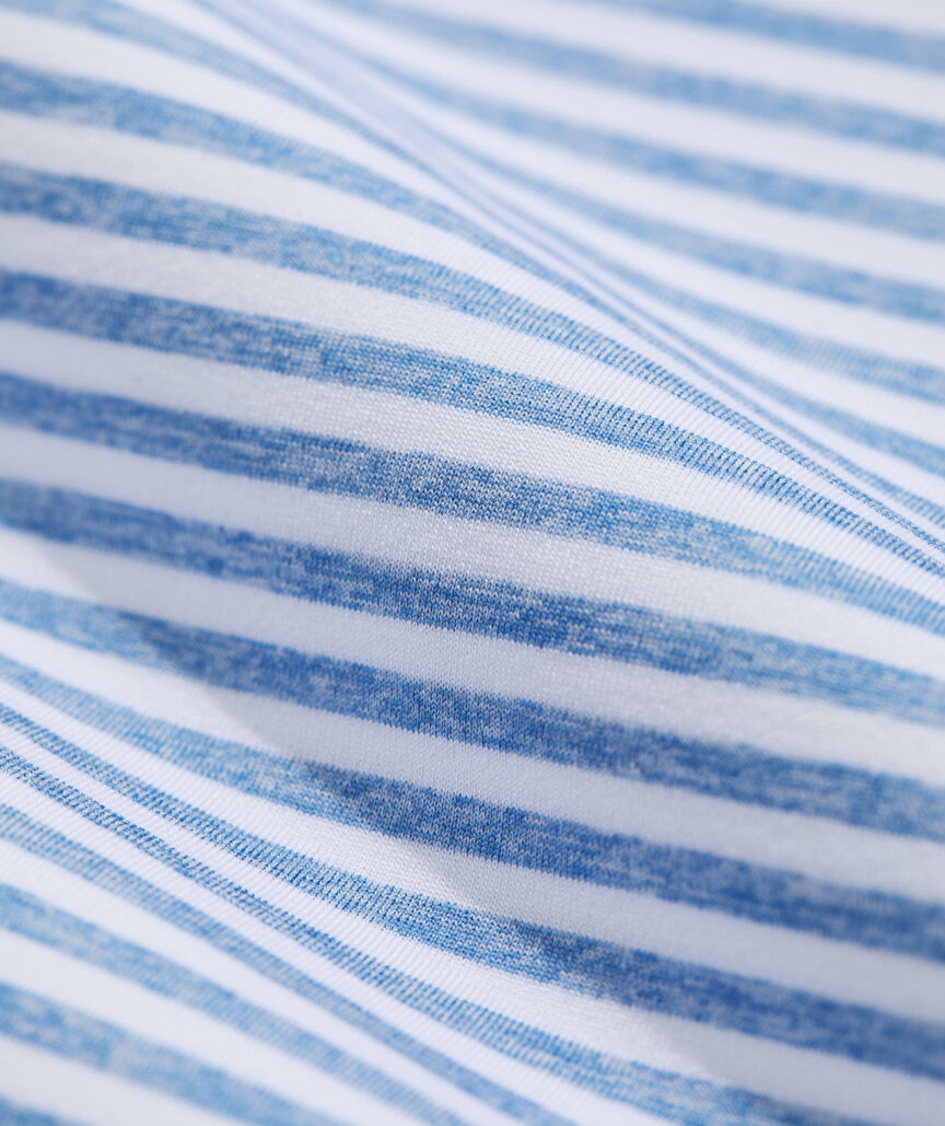 American Flag Performance Winstead Stripe Sankaty Polo