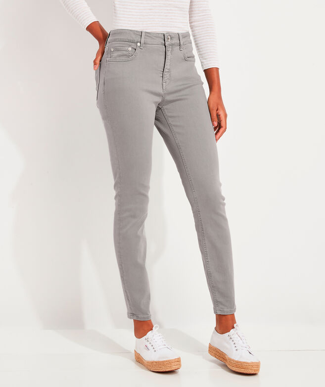 Jamie High-Rise Garment-Dyed Jeans