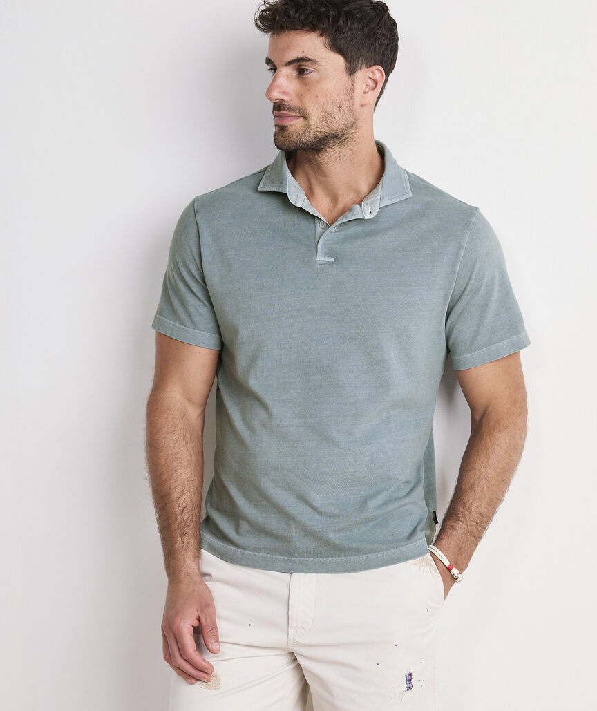 Lived-In Pique Polo