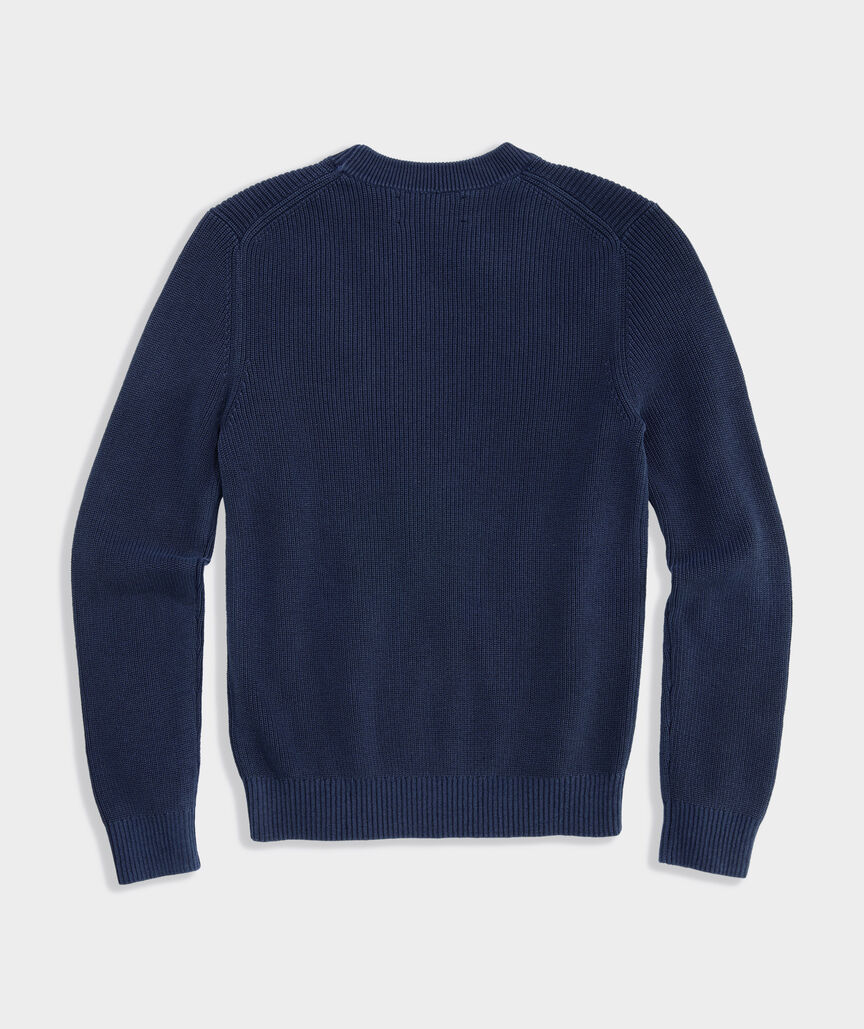 Boys' Folly Beach Garment-Dyed Crewneck