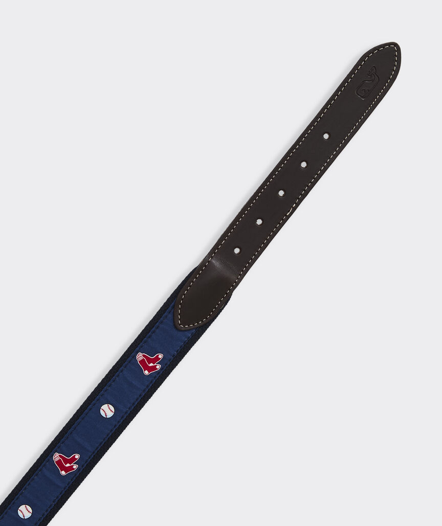 Boston Red Sox Canvas Club Belt
